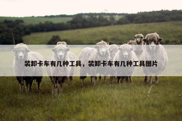 装卸卡车有几种工具，装卸卡车有几种工具图片