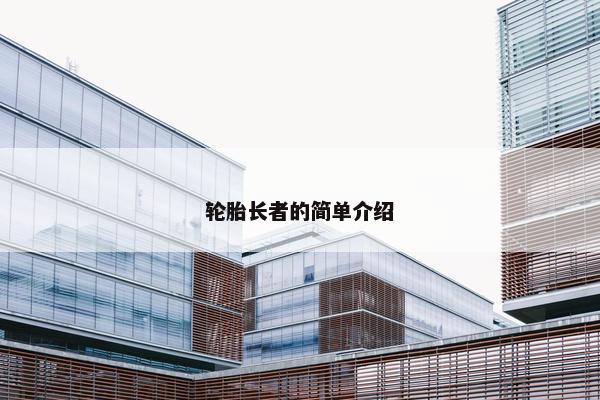 轮胎长者的简单介绍
