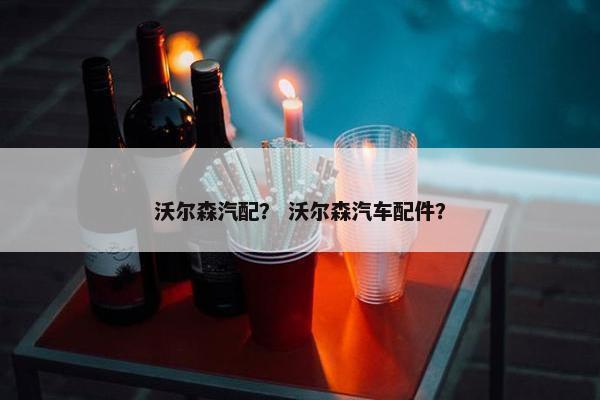 沃尔森汽配？ 沃尔森汽车配件？