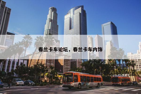 春兰卡车论坛，春兰卡车内饰
