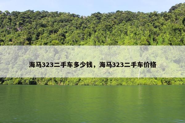 海马323二手车多少钱，海马323二手车价格