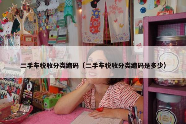 二手车税收分类编码（二手车税收分类编码是多少）