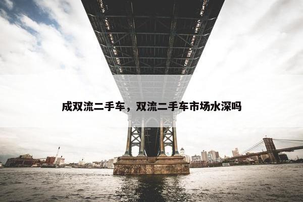 成双流二手车，双流二手车市场水深吗