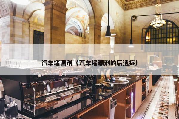汽车堵漏剂（汽车堵漏剂的后遗症）