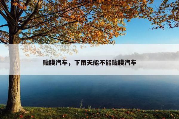 贴膜汽车，下雨天能不能贴膜汽车