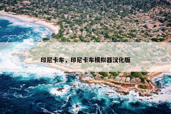 印尼卡车，印尼卡车模拟器汉化版