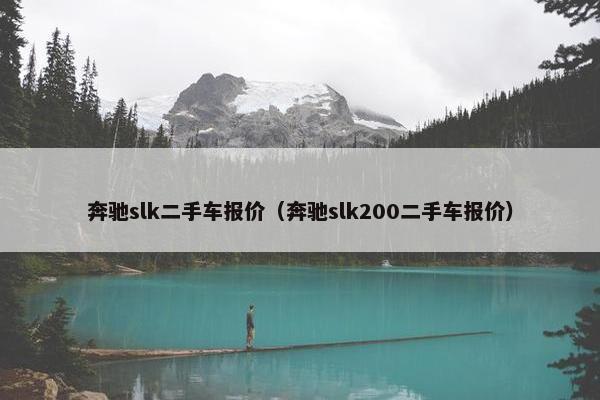 奔驰slk二手车报价（奔驰slk200二手车报价）