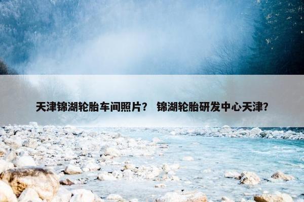 天津锦湖轮胎车间照片？ 锦湖轮胎研发中心天津？