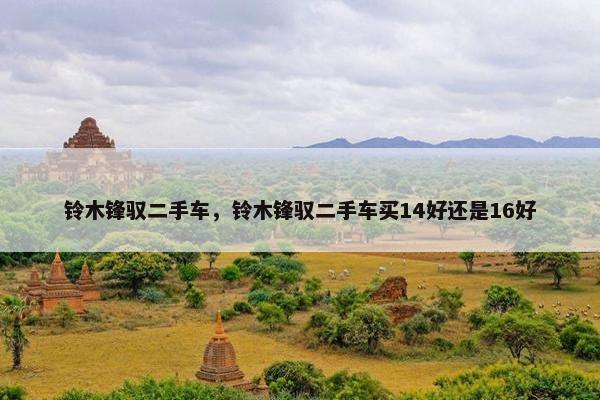 铃木锋驭二手车，铃木锋驭二手车买14好还是16好
