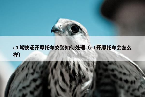 c1驾驶证开摩托车交警如何处理（c1开摩托车会怎么样）