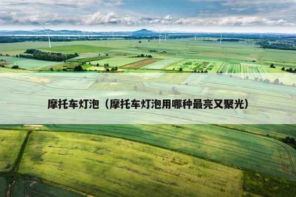 摩托车灯泡（摩托车灯泡用哪种最亮又聚光）