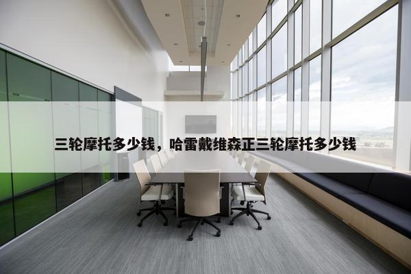三轮摩托多少钱，哈雷戴维森正三轮摩托多少钱