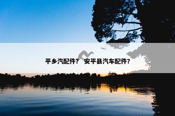 平乡汽配件？ 安平县汽车配件？