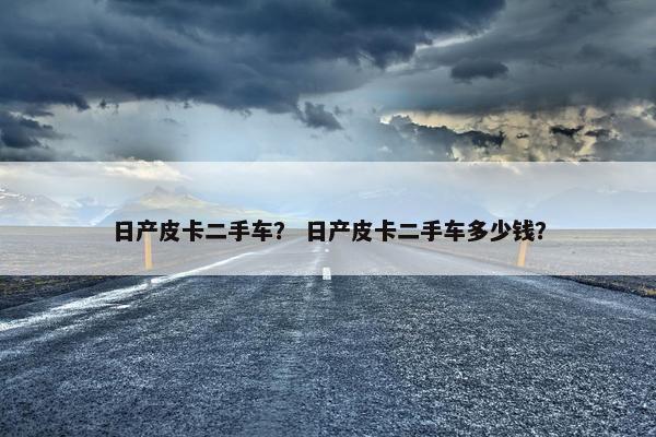 日产皮卡二手车？ 日产皮卡二手车多少钱？