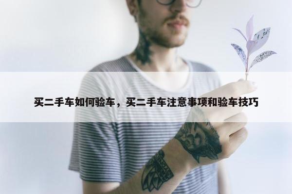 买二手车如何验车，买二手车注意事项和验车技巧