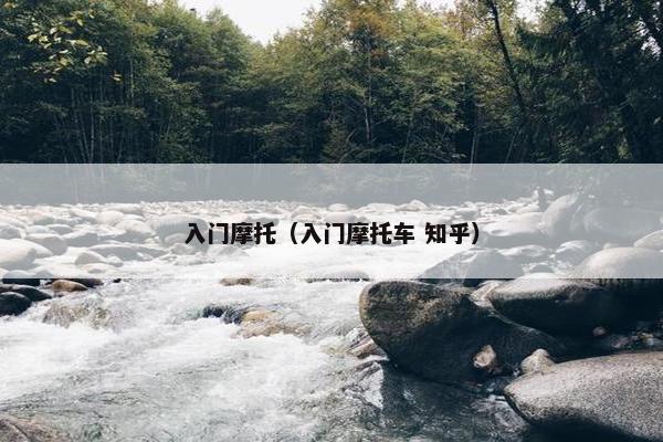 入门摩托（入门摩托车 知乎）