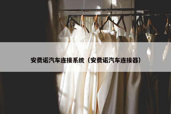 安费诺汽车连接系统（安费诺汽车连接器）