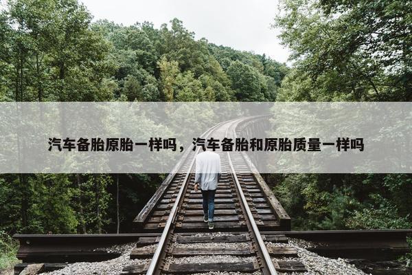 汽车备胎原胎一样吗，汽车备胎和原胎质量一样吗
