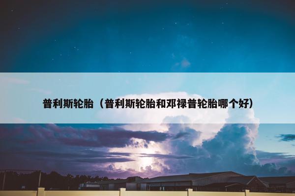 普利斯轮胎（普利斯轮胎和邓禄普轮胎哪个好）