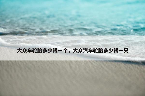 大众车轮胎多少钱一个，大众汽车轮胎多少钱一只