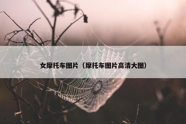 女摩托车图片（摩托车图片高清大图）