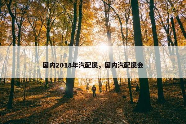 国内2018年汽配展，国内汽配展会