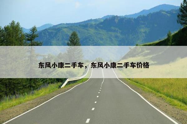 东风小康二手车，东风小康二手车价格