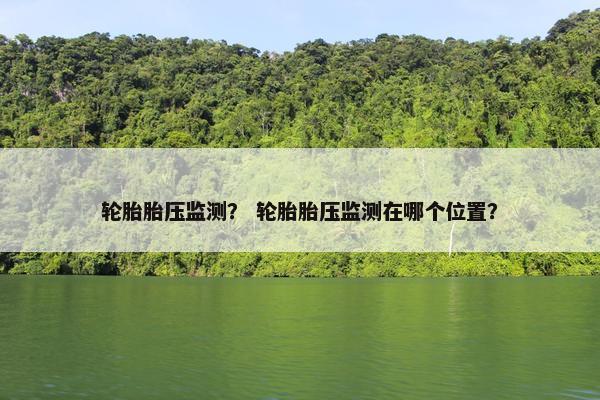 轮胎胎压监测？ 轮胎胎压监测在哪个位置？