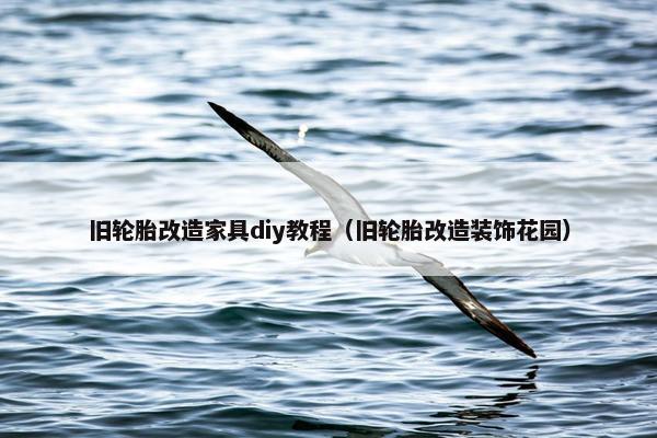 旧轮胎改造家具diy教程（旧轮胎改造装饰花园）