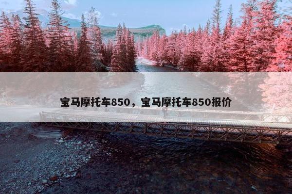 宝马摩托车850，宝马摩托车850报价