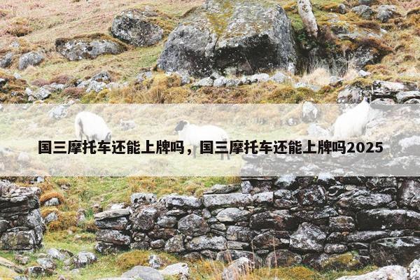 国三摩托车还能上牌吗，国三摩托车还能上牌吗2025