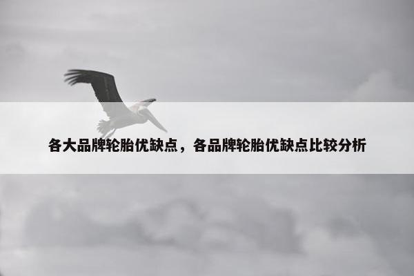 各大品牌轮胎优缺点，各品牌轮胎优缺点比较分析