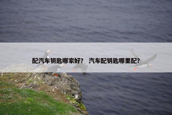 配汽车钥匙哪家好？ 汽车配钥匙哪里配？