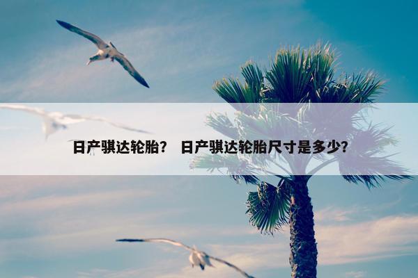 日产骐达轮胎？ 日产骐达轮胎尺寸是多少？