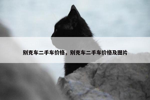 别克车二手车价格，别克车二手车价格及图片