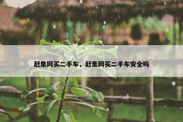 赶集网买二手车，赶集网买二手车安全吗