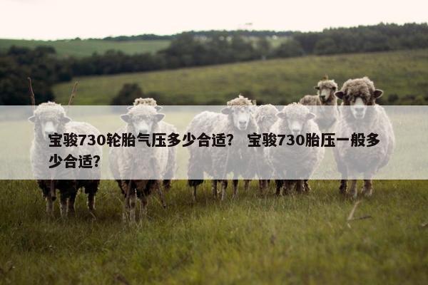 宝骏730轮胎气压多少合适？ 宝骏730胎压一般多少合适？