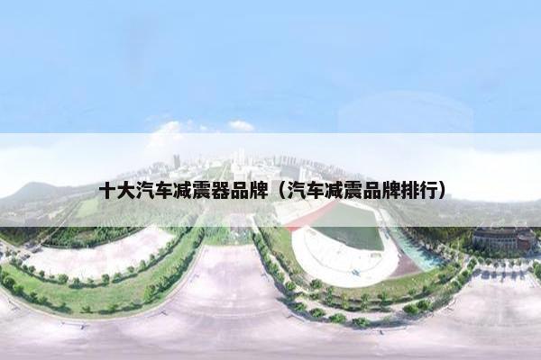 十大汽车减震器品牌（汽车减震品牌排行）