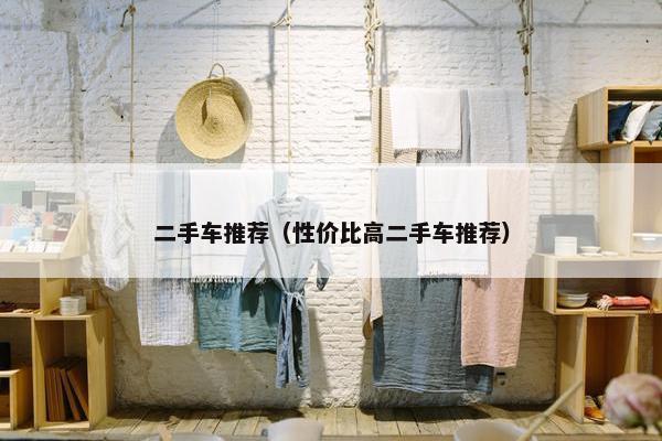 二手车推荐（性价比高二手车推荐）