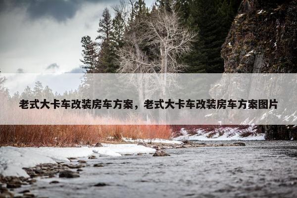 老式大卡车改装房车方案，老式大卡车改装房车方案图片