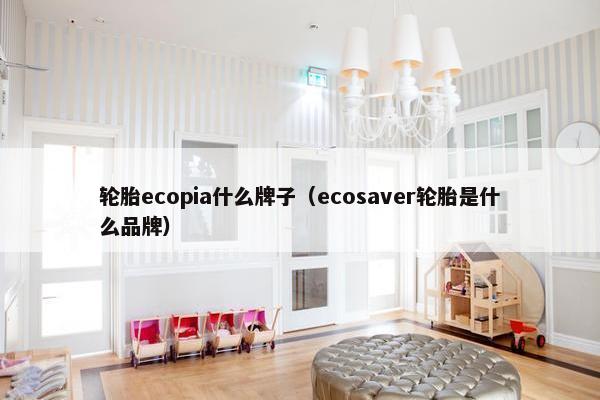 轮胎ecopia什么牌子（ecosaver轮胎是什么品牌）