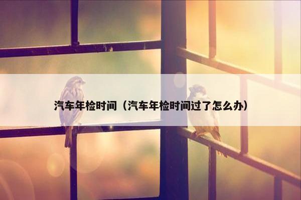 汽车年检时间（汽车年检时间过了怎么办）