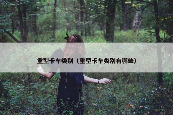 重型卡车类别（重型卡车类别有哪些）