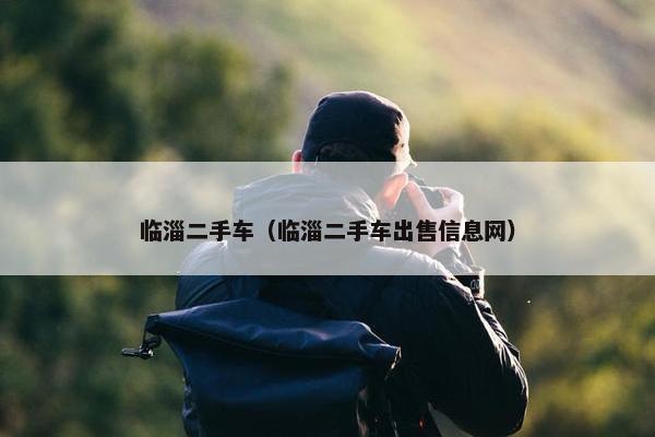 临淄二手车（临淄二手车出售信息网）