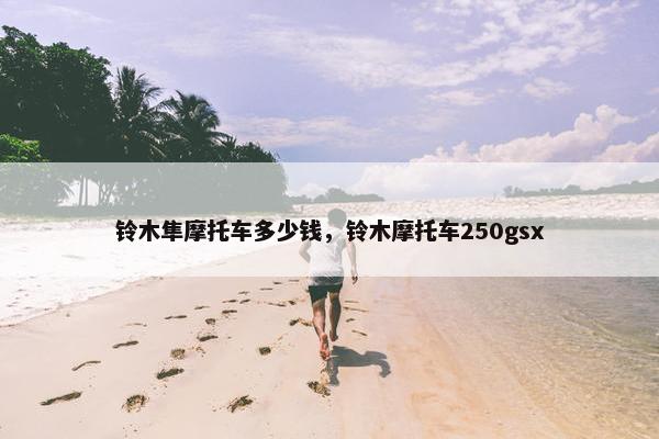 铃木隼摩托车多少钱，铃木摩托车250gsx