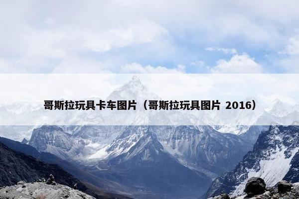 哥斯拉玩具卡车图片（哥斯拉玩具图片 2016）