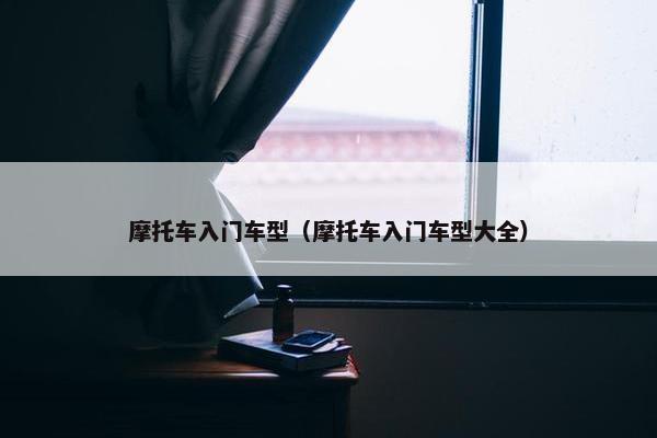 摩托车入门车型（摩托车入门车型大全）