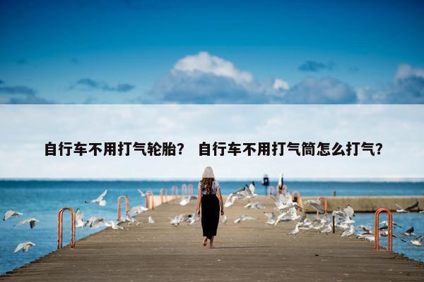 自行车不用打气轮胎？ 自行车不用打气筒怎么打气？