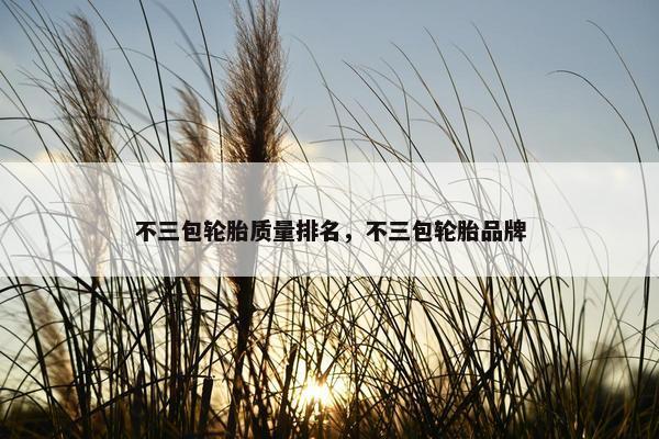 不三包轮胎质量排名，不三包轮胎品牌