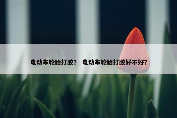 电动车轮胎打胶？ 电动车轮胎打胶好不好？
